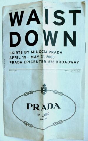 prada waist down book byt|Waist Down : Skirts by Miuccia Prada .